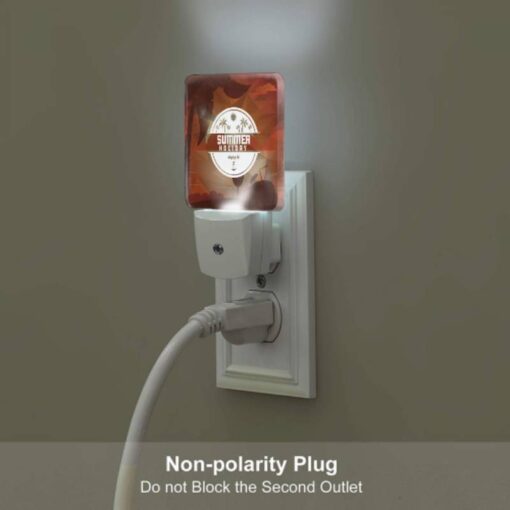 Night Light Set Of 2, A Poster Advertising Summer Holidays. -Nuas Diy Shop 477899289b281e018b7cc3feb39b8efc7326bc1b