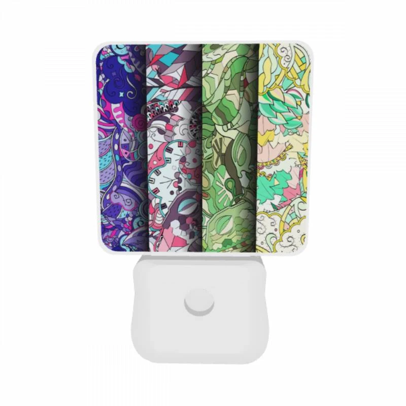 Night Light Set of 2, Four different colored designs of a clock. Night Light Set Of 2, Four Different Colored Designs Of A Clock. -Nuas Diy Shop 491487163c98c8ac1612bdf34124ec3224372aa6