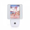 Night Light, A Colorful Beach Scene With A Palm Tree And A Beach Umbrella. -Nuas Diy Shop 491c9b59709a0af2806b45e6d61dfe560c51c13f