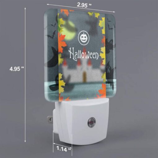 Night Light, A Halloween Poster With A Castle And Bats. -Nuas Diy Shop 494c59ad5a39624b07ac3d7326f244a6c390e69b