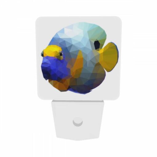 Night Light Set Of 2, A Blue And Yellow Fish With A Black Nose. -Nuas Diy Shop 4961edbaf5c151a690a9187f79b65b1432a8982d