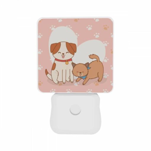 Night Light Set Of 2, Two Dogs Sitting Next To Each Other -Nuas Diy Shop 4a3871fe094d04f4914e0ccd6cbeb7a9a1b0e31c