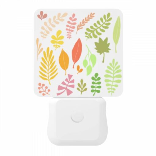 Night Light, A Collection Of Leaves In Various Colors. -Nuas Diy Shop 4ab125b631330cfd1fa495e08f689b8fafb1b735