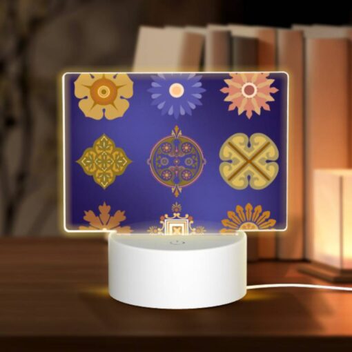 Rectangular Acrylic Night Light, A Collection Of Six Different Flower Designs. -Nuas Diy Shop 4b656b366c13600c3fbfb12777ce07325b482091