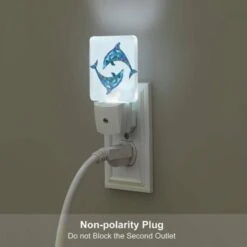 Night Light Set Of 2, Two Dolphins Are Swimming Together In The Ocean. 6 Night Light Set Of 2, Two Dolphins Are Swimming Together In The Ocean. -Nuas Diy Shop 4c9cd3a1ce8462caaf62beddd889f3153d95617d