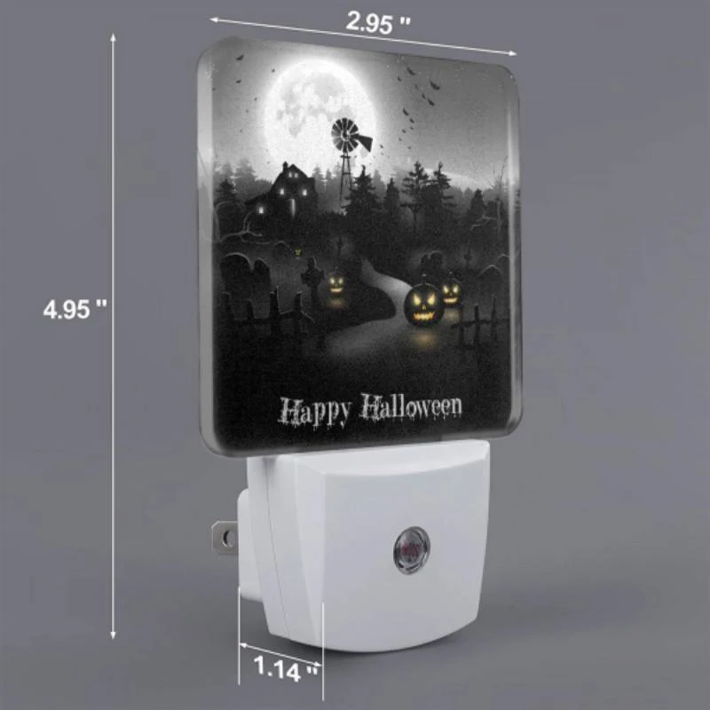 Night Light, A black and white image of a Halloween scene with a moon Night Light, A Black And White Image Of A Halloween Scene With A Moon -Nuas Diy Shop 4e0b18aa02ec42edc2879bb94f80b3d3e5194a18