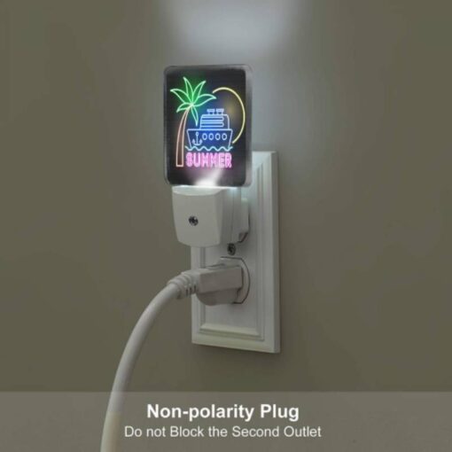 Night Light Set Of 2, A Neon Sign That Says "Summer" With A Boat On It. -Nuas Diy Shop 4e30a377abfc9a980f5f6117151822cbf7825705