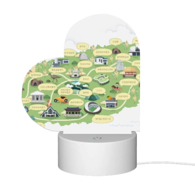 Love Acrylic Night Light, A map of Korea with various landmarks and attractions. Love Acrylic Night Light, A Map Of Korea With Various Landmarks And Attractions. -Nuas Diy Shop 4efa79e6dd5242022cdf29582e46d1d716c311a4