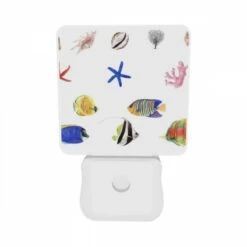 Night Light Set Of 2, A Collection Of Colorful Fish And Sea Creatures. -Nuas Diy Shop 4f27f97ea244fbe0f0f047cf600edd983b6722cb