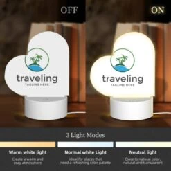 Love Acrylic Night Light, A Logo For A Traveling Company. -Nuas Diy Shop 4fd86f08979e7495365015d1c1e3fac349b20c67