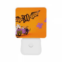 Night Light Set Of 2, A Halloween Themed Car With Ghosts On It. -Nuas Diy Shop 4fe1c804cc247ca309e281063c0702bb6809041c