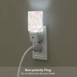 Night Light, A Pink And Yellow Flower Pattern. -Nuas Diy Shop 507035d79010f3c9f7c29742bcc383f7d57eb499