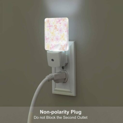 Night Light, A Pink And Yellow Flower Pattern. -Nuas Diy Shop 507035d79010f3c9f7c29742bcc383f7d57eb499