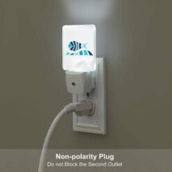 Night Light Set Of 2, A Blue And White Fish With A Yellow Eye. -Nuas Diy Shop 509a5086fef722555a3104f6a1452a0342a4f6bc
