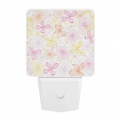 Night Light, A Pink And Yellow Flower Pattern. 9 Night Light, A Pink And Yellow Flower Pattern. -Nuas Diy Shop 5242bc88dcacdeec1c3b251aa529c780c8ecac4d