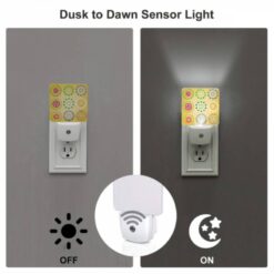 Night Light Set Of 2, A Collection Of Colorful Geometric Shapes. -Nuas Diy Shop 525f0031853ec727d3a5acee149aa1121a0ac0ec