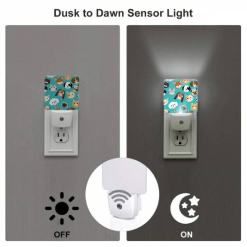 Night Light, A Collection Of Cute Cat And Dog Faces. -Nuas Diy Shop 527c1db27be5595ed87fcc3025d5378137524e79