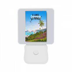 Night Light Set Of 2, A Colorful Poster With A Beach Scene And The Words "I Love Summer". -Nuas Diy Shop 52ca943013fecf29df8e2c86b045fc5c765fa81b