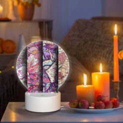 Round Acrylic Night Light, Three Colorful Designs Are Displayed On A Wall. -Nuas Diy Shop 52deab3a4e56a0fdbb018986076f30aebe1c88d8