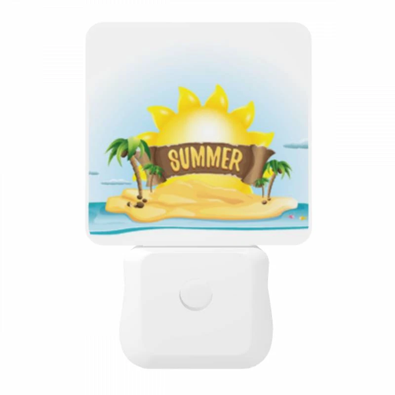 Night Light, A cartoon sun with a yellow face and yellow rays. Night Light, A Cartoon Sun With A Yellow Face And Yellow Rays. -Nuas Diy Shop 53aaeb82faf9cfea83130843d36268067f6ca225