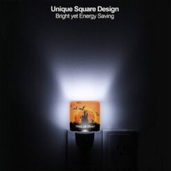 Night Light Set Of 2, A Halloween Poster With A Castle And Bats. -Nuas Diy Shop 5426b68e9c3afffcc810c731ede728c6761797b4