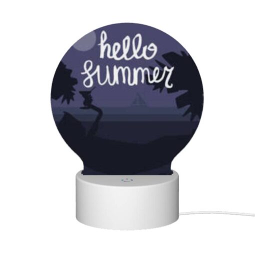 Round Acrylic Night Light, A Cat Is Sitting On A Branch In Front Of A Moon. -Nuas Diy Shop 55f1e0cf2df21c8f737afddd0b76bcfb4001f4ef