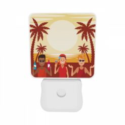 Night Light Set Of 2, Three People Are Standing On A Beach -Nuas Diy Shop 59f4017f97173eb6af156ece3263a6c99be77293