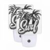 Night Light Set Of 2, A Logo For Surfing With A House And Palm Trees. -Nuas Diy Shop 5a0817c76d185923ed51b93225c51160d275a898
