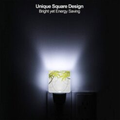 Night Light Set Of 2, A Bunch Of Green Leaves Are Connected To Each Other. -Nuas Diy Shop 5a2f0251a65dd499d6dea81b61236234379612fd