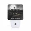 Night Light, A Black And White Image Of A Halloween Scene With A Moon 2 Night Light, A Black And White Image Of A Halloween Scene With A Moon -Nuas Diy Shop 5ac721a743c7ac588212b234084689ad1f6041e0