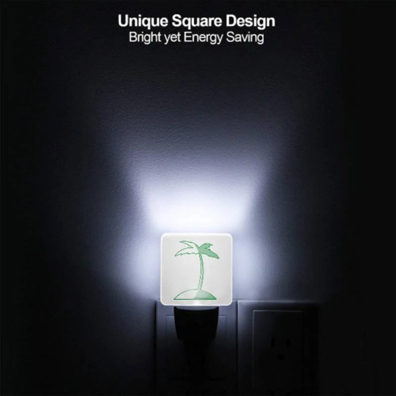 Night Light, A green palm tree on a white background. Night Light, A Green Palm Tree On A White Background. -Nuas Diy Shop 5d2c08e9517228b8eecefcd0ea9aa48b2971af26