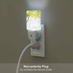 Night Light Set Of 2, A Bunch Of Green Leaves Are Connected To Each Other. -Nuas Diy Shop 5d7404bd0664a9c0230b1e18139acab5fdc8d4db