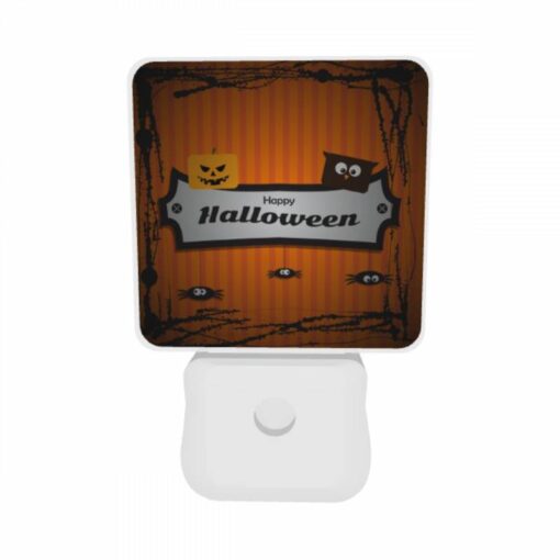 Night Light Set Of 2, A Sign That Says Happy Halloween. -Nuas Diy Shop 5e78fb03ea42bed74017cd88c8aee4b00bb87b4e