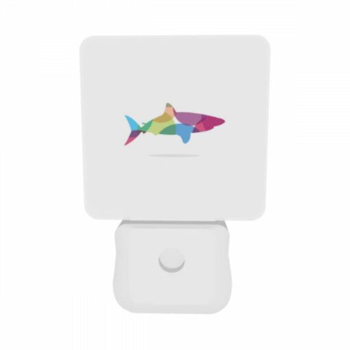 Night Light Set Of 2, A Colorful Fish Is Shown In A White Background. -Nuas Diy Shop 5f6781b812066dfab4975d73a276872d17ca9e35