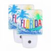 Night Light Set Of 2, A Colorful Advertisement For A Beach Club In Florida. -Nuas Diy Shop 606ddcb6044938b3092d424486753ac76e4fd122