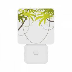 Night Light Set Of 2, A Bunch Of Green Leaves Are Connected To Each Other. -Nuas Diy Shop 612a31bb6753c5cfe3a87e1d4206426587328cb5