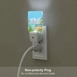 Night Light Set Of 2, A Colorful Cartoon Van Is Driving On A Road Near A Body Of Water. 6 Night Light Set Of 2, A Colorful Cartoon Van Is Driving On A Road Near A Body Of Water. -Nuas Diy Shop 621af3cfeb2298890748ec2f4eed696f2b022462