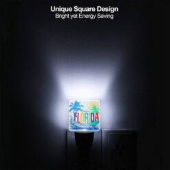Night Light Set Of 2, A Colorful Advertisement For A Beach Club In Florida. -Nuas Diy Shop 630f4368c3b38c574e57895c1174b2ec0b6dd062
