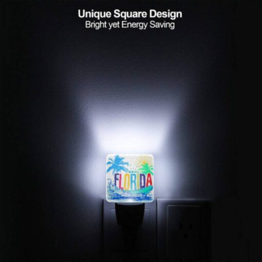 Night Light Set Of 2, A Colorful Advertisement For A Beach Club In Florida. -Nuas Diy Shop 630f4368c3b38c574e57895c1174b2ec0b6dd062