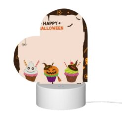 Love Acrylic Night Light, A Halloween Themed Cupcake With A Pumpkin On Top. -Nuas Diy Shop 63daacd39c9b7def7fc2feb7fc05e1d871d8d40b