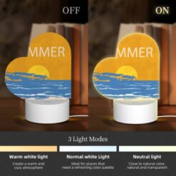 Love Acrylic Night Light, A Painting Of A Sunset Over The Ocean. -Nuas Diy Shop 640ea819f101ae1398f1f1ab18c768824f077716
