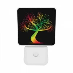 Night Light Set Of 2, A Colorful Tree With A Rainbow Colored Trunk. 9 Night Light Set Of 2, A Colorful Tree With A Rainbow Colored Trunk. -Nuas Diy Shop 64d1d557d274f797fce522b7de535384e1f1cad6