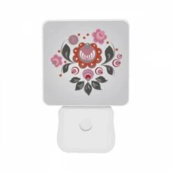 Night Light Set Of 2, A Colorful Flower Design With A Pink Flower In The Center. 10 Night Light Set Of 2, A Colorful Flower Design With A Pink Flower In The Center. -Nuas Diy Shop 6749f3cf9ee5c6704b6abeac485cbe756adc355b