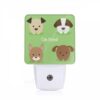 Night Light, Four Different Colored Dogs Are Shown In A Row. -Nuas Diy Shop 67a3c07d486f5f2bb7e1db5e1fdd0dabe2f9e883