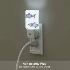 Night Light, Two Fish Are Shown Side By Side -Nuas Diy Shop 689ee426fcfc7df818b30a476ef10429b7942387