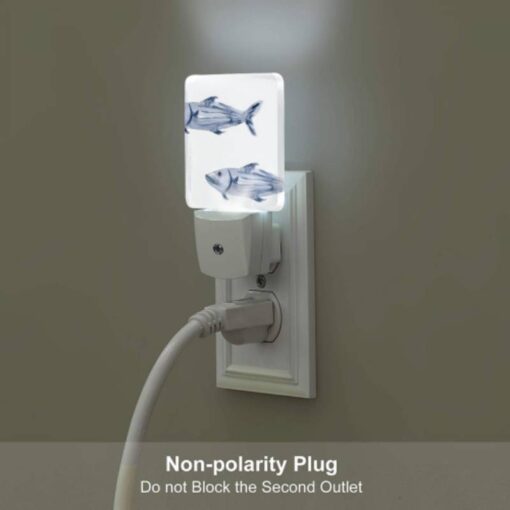 Night Light, Two Fish Are Shown Side By Side -Nuas Diy Shop 689ee426fcfc7df818b30a476ef10429b7942387