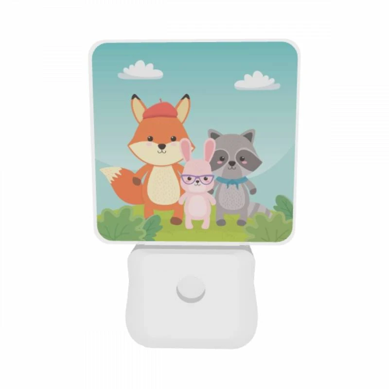 Night Light Set of 2, A fox Night Light Set Of 2, A Fox -Nuas Diy Shop 69b07212328e8fcd58f085067ccc8e46e9efdd15