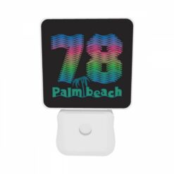 Night Light Set Of 2, A Colorful Logo For Palm Beach. -Nuas Diy Shop 6a76ea4fc45f4b0aefd9c3d762dfc223b7f1b2fa