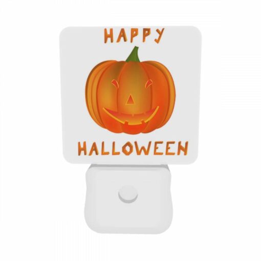 Night Light Set Of 2, A Happy Halloween Sign With A Pumpkin On It. -Nuas Diy Shop 6b3ac4a5c8a9f7e916126edf5331787ed6dfcde4