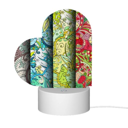 Love Acrylic Night Light, Three Colorful Designs Of Flowers Are Displayed On A Wall. -Nuas Diy Shop 6be93061ca565e896a23baf32374eb9cbeba27e6